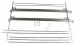 Telescopic Slideout Oven Grills - 210460421 C00916676 Grill Shelf Right [Arcelik]