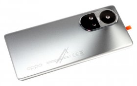 Oppo Battery Compartment Lid - 621033000092 Battery Cover Oppo Reno10 5g(cph2531) Silver Gray
