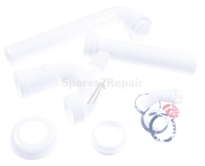 Asw Siphon - 100900 Sink Odor Trap Pp White 1 X40