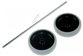 Nilfisk Roller - 140 8446 500 Rear Wheel Set (2 Pieces)