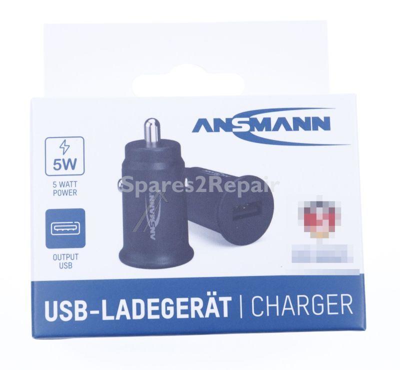 Ansmann Power Supply Navigation System - In-car-charger Cc105 1000-0031 N-car-charger Cc105 Car Usb Charger - Power Supply With 1 Usb Port 1a 5w