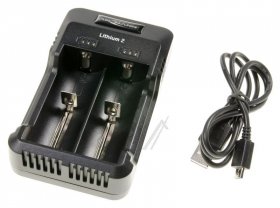 Ansmann Standard Battery Charger - Lithium 2 Charger For 1 2 Li ion (e.g. 18650) And Nimh Batteries - 1001-0050