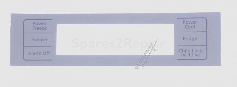 Samsung Cover - Da64-02707d Inlay-cover Control:nw2(dispenser) pc t0
