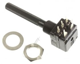 Piher Mono Carbon Pot Linear - 25k-0,2w Drehpoti + Schalter Mono Linear 6mm Ø 0,2w -rohs-