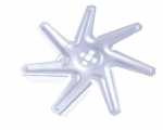 Compatible Fan Blades - Fan Blade Set Fan Wheel + Cap Nut Alternative For Bosch-siemens 00650472