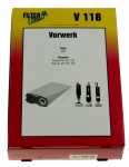 Filterclean Vacuum Cleaner Bags - V118 Paper Dust Bag X5