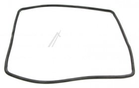 Oven Door Gasket - 79638 Small Oven Gasket + 4 Fixing Clamps 35cm X 25cm [Sogedis]