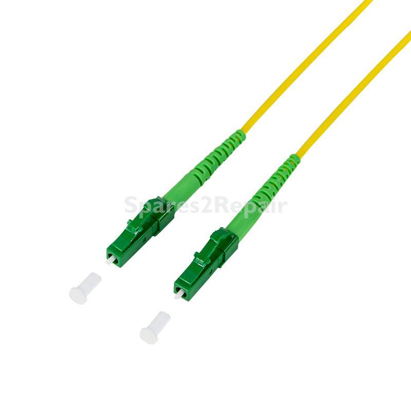 Logilink Optical Plug/optical Plug - Fibre Simplex Patch Cord, Os2 Sm G.657.a2, Lc-apc To Lc-apc, 2 M