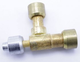 Lokring Lockring Reduction - 8-6-2ntrms00 L13000751 Brass T-reducing Coupling (type 00)