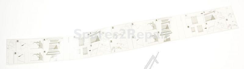 Discs - 140030693059 Plastic Steam Protection L=750 [Electrolux Aeg]