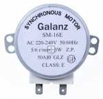 Electrolux Aeg Motor Rotary Disks - Sm-16e Suitable For Galanz 5-6r-min Rotary Plate Motor