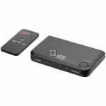 One For All Hdmi-switch - Hdmi Switcher. Umschalter, 3in - 1out, 4k Inkl. Fernbedienung