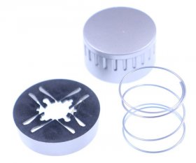 Control Knobs - 9060030 Knob Scandium Pag_039 Stainless Steel [Amica]