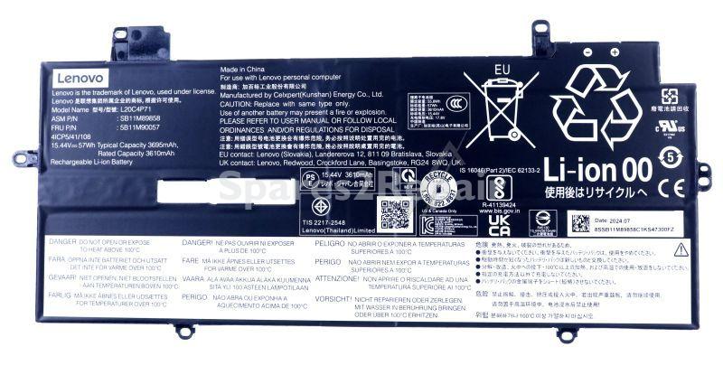 Lenovo Laptop Battery - Battery L19c3pg1 11 52v 47wh