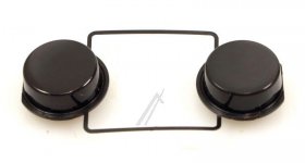 Button - C00448105 481010849030 Button Assembly Double Glass G2 Mini [Whirlpool Indesit]