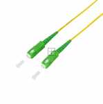 Logilink Optical Plug/optical Plug - Fibre Simplex Patch Cord Os2 Sm G 657 a2 Sc-apc To Sc-apc 0 5 M
