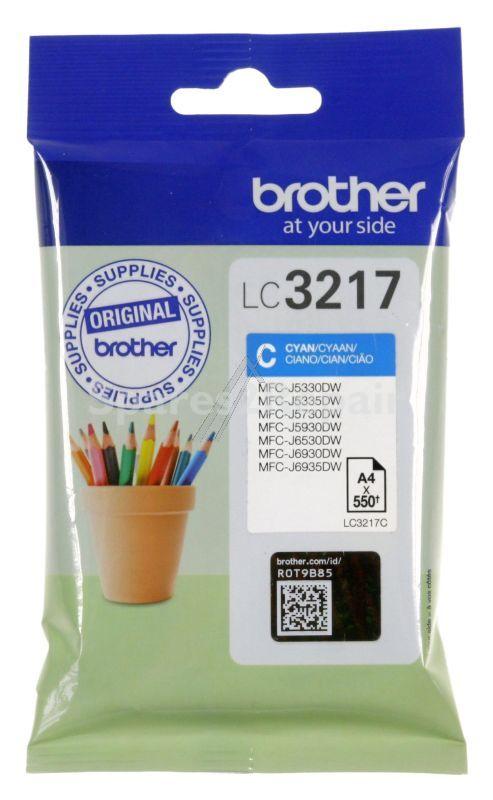 Brother Cartridge - Lc-3217c Ink Cartridge Cyan 0 55k