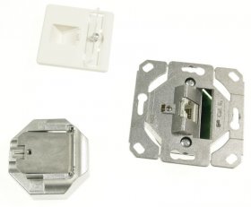 Fuba Network Box - Gad 601 Cat 6 netzwerkdose 1xrj45 Up reinweiß - 22530015