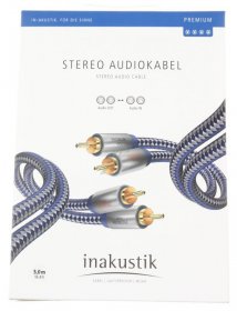 Inakustik Stereo Cable Phono Plug - Premium Ii Audio Stereo 2xc Stecker - 2xc Stecker 5m