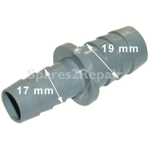 E.b.i. Drain Hose Connector - Straight Hose Connector 17x19mm