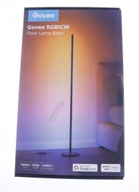 Govee Light And Glow - H6076312 Govee Rgbicw Smart Corner Stehlampe
