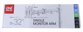 One For All Monitor Holder - Dm2120 Monitor Halterung Smart Single White