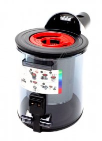 Dust Collector - 12048770 Dust Container Complete With Filter Black [Bosch Siemens]