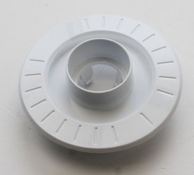 Control Knobs - C00857708 488000857708 Ring Knob Domino Bk-vb 22 [Whirlpool Indesit]
