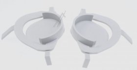 Hisense Gorenje Mounting Parts - 413845 Foot Attachment Td-70