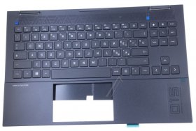 Hewlett Packard Notebook keyboards - M00667-061 Top Mcs W Kb Wtl Bl-rgb Itl