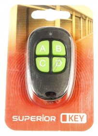 Superior Garage Remote Control - Key Suprf003 Universal 4 Channel Remote Control Am 433 92mhz