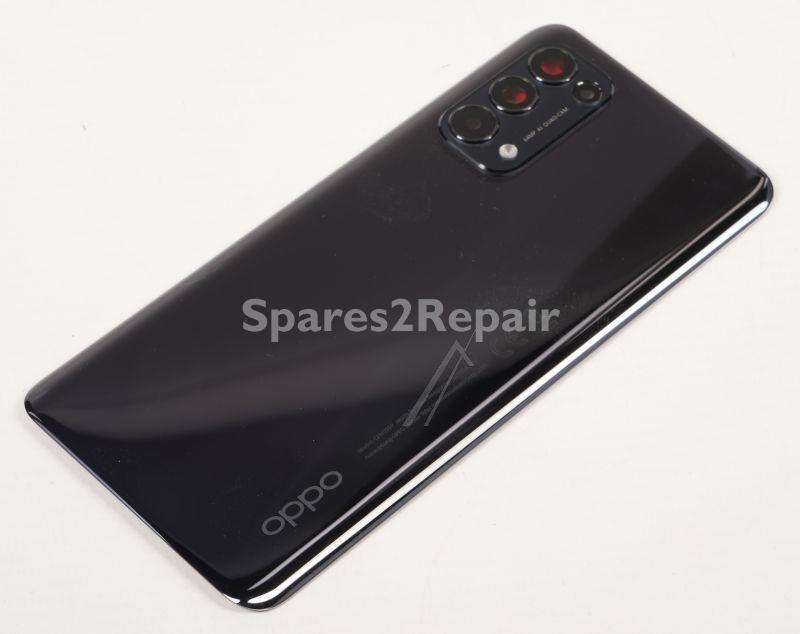 Oppo Battery Compartment Lid - 621033000171 Battery Cover Reno5 5g-find X3 Lite Cph2145 Moonlight Black Plate Material Foam