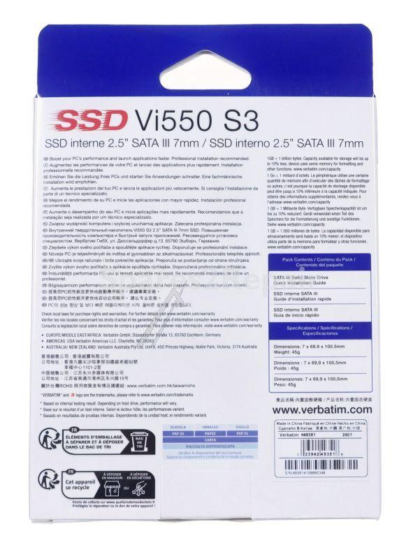 Intenso Ssd 2,5” Hard Drive - 3812460 Festplatte Ssd 2 5" - Sata Iii - Top 1tb