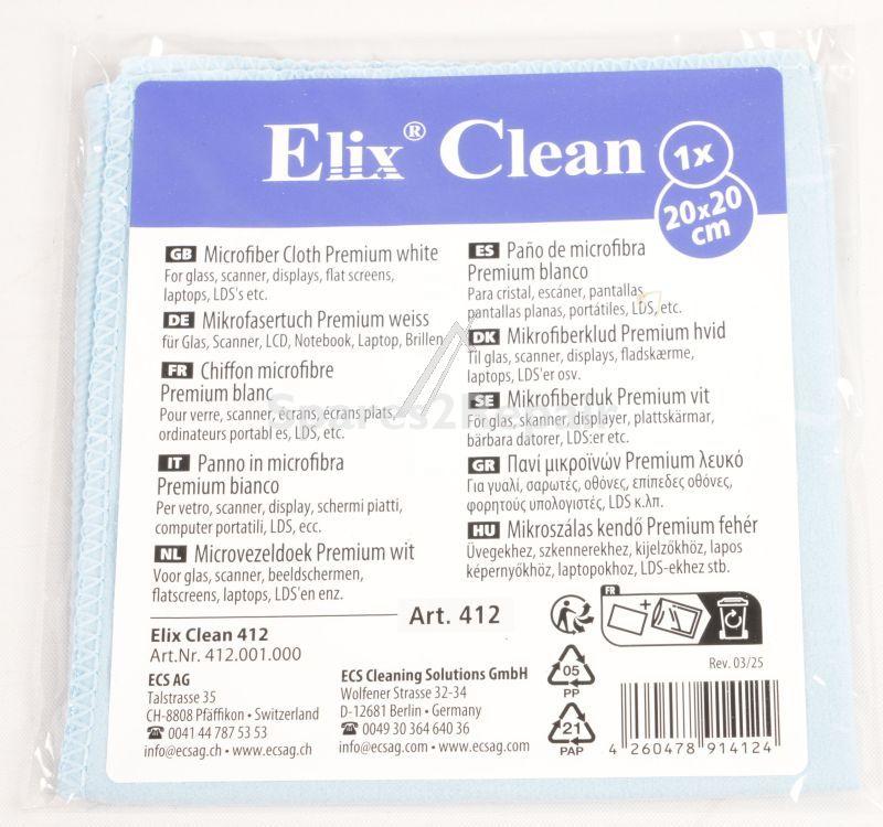 Elix Workshop Service Aids - 412 001 Microfiber Cloth 20x20cm