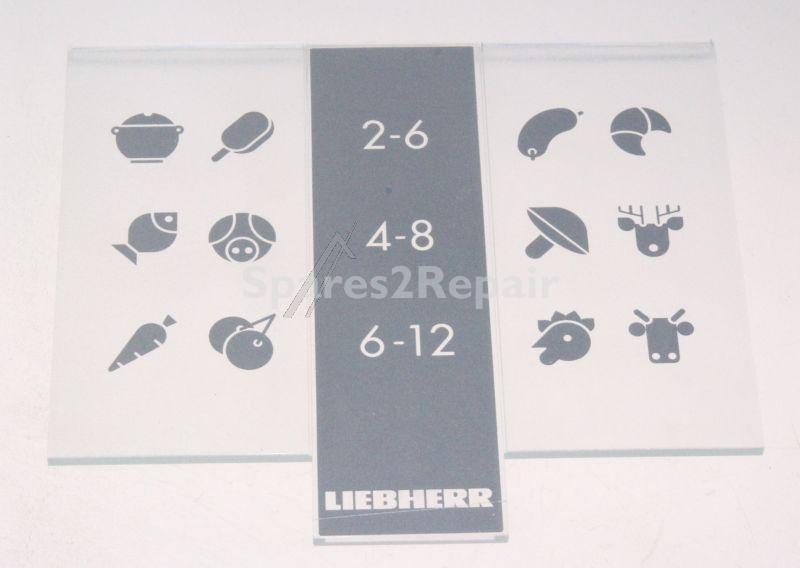 Liebherr Drawer Front - 743605000 Drawer Panel Printed