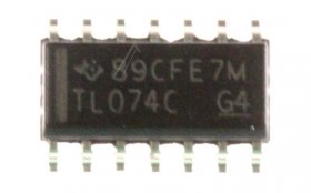 Stmicroelectronics Operational Amplifier Ic - Op Amp, Ic, Smd, Soic14