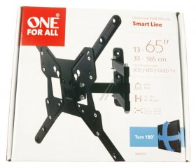 One For All Tv Wall Mount - Smart Line Wm2451 Tv - Wall Mount Vesa 400 - Tilting And Swiveling