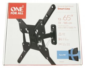 One For All Tv Wall Mount - Smart Line Wm2441 Tv - Wall Mount Vesa 400 - Tilting And Swiveling