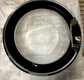 Washing Machine Window - C00480803 488000480803 Door Frame+glass Natis Hotp Cr-bk [Whirlpool Indesit]