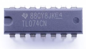 Texas Instruments Operational Amplifier Ic - Operational Amplifier Ic quad Jfet dip14 Tipo: