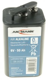 Ansmann Flashlight Battery - 6v Luft-sauerstoff Blockbatterie 1er Blister