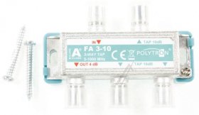 Polytron Aerial Distributor - Fa 3- 10 F-tap 5-1000 Mhz, 3-way, 10 Db