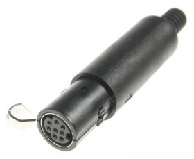 Lumberg S-vhs Socket - Din Mini Kupplung Weiblich, Pin:8, Mit Knickschutz