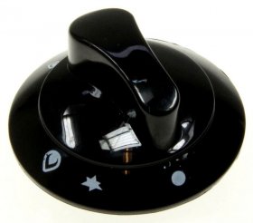 Control Knobs - 207100220402 Knob P Gas Black [Sogedis]