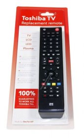 One For All Universal Remote Control - Urc1919 Remote Control For Toshiba Tv S