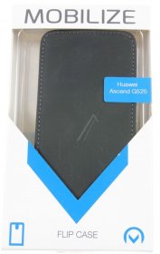 Mobilize Leather Bag Gsm - 22877 Mobilize Ultra Slim Flip Case Huawei Ascend G525 Black