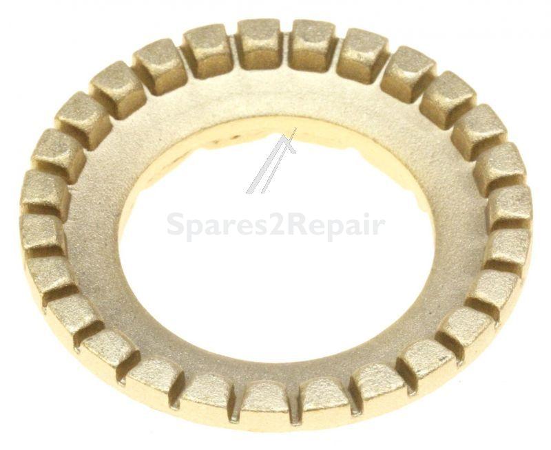 Burner Cap - C00047835 482000026656 Large Flame-splitter Star [Whirlpool Indesit]