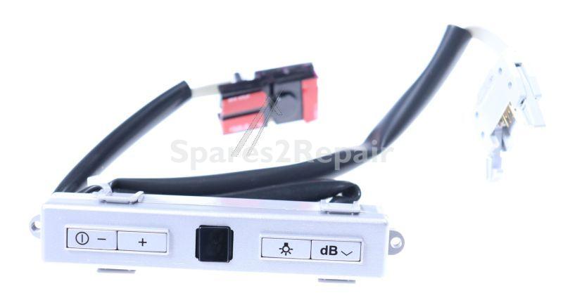 Operating Unit Screen - 4055358545 Slider complete wh H2h Incl T [Electrolux Aeg]