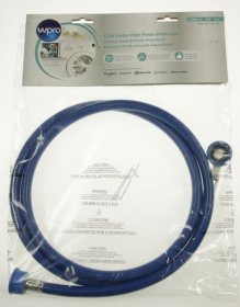 Inlet Tube - C00312104 481953028933 Taf208 Fill Hose 60bar 25° Wrc Vde Imq Straight-curved [Whirlpool Indesit]