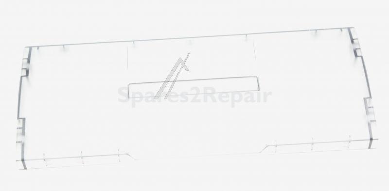 Drawer Front - 4206650800 C00867875 Drawer Cover (transparent Grey-2_154mm) [Arcelik]